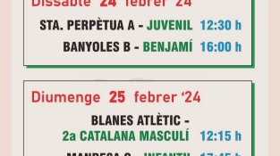 Partits d'hoquei a fora de casa