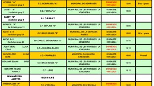 Partits de futbol