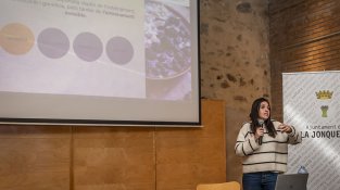 Així va anar la xerrada sobre nutrició esportiva que es va fer ahir a Can Laporta