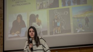 Així va anar la xerrada sobre nutrició esportiva que es va fer ahir a Can Laporta