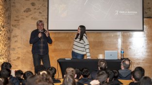 Així va anar la xerrada sobre nutrició esportiva que es va fer ahir a Can Laporta