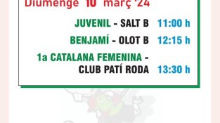 Partits d'hoquei a la Jonquera