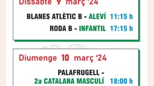 Partits d'hoquei a fora de casa