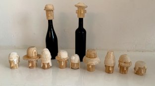 La mostra 'Drinking buddies', de Klas Ernflo, en procés