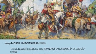 A subhasta la pintura de Josep Morell que decorava la pastisseria Dauner de Perpinyà