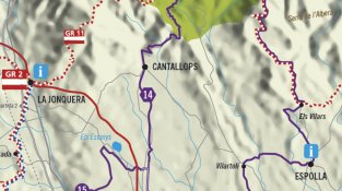 Ruta dels Aspres (al mapa, la 14)