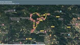 Track de la cursa de la Mare de Deu del Mont, bressol de l'entitat