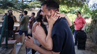 Una de les imatges que ha quedat avui de Cantallops