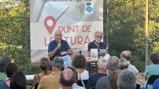 Xavi Coral protagonitza la 7a sessió del Punt de lectura d'Agullana