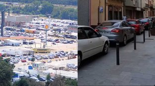 La Jonquera, gairebé col·lapsada