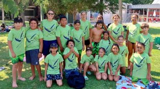 Algunes de les imatges que ha deixat la temporada de natació 2024. David Moner.