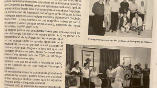 Crònica que 'L'Esquerda de la Bastida' va publicar de les Mindondinades del 2003