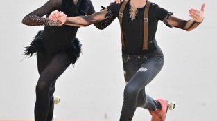 Amb la seva parella, Valeria Fibla