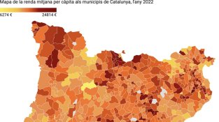 La Jonquera situa la renda dels seus habitants per sota la mitjana