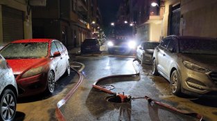 El mateix carrer que la foto anterior, ja net