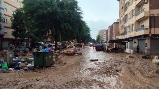 Una de les imatges que es van trobar a Catarroja