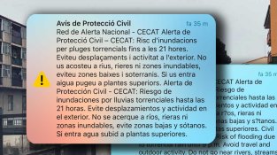 Demà sonaran les alertes de Protecció Civil a l’Alt Empordà