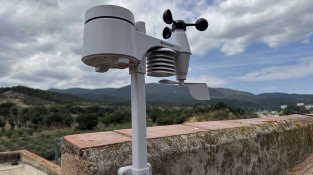 La Jonquera ja disposa d'una nova estació meteorològica