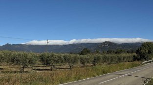 La Rufa de l’Albera: el núvol que cobreix el Puig Neulós