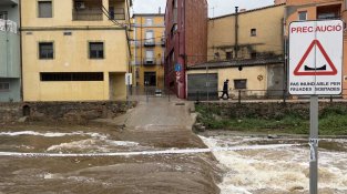 Riu Llobregat al seu par per la Jonquera en una imatge d'arxiu