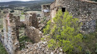 S’ensorra part de la masia de la família de Joan Laporta a la Jonquera