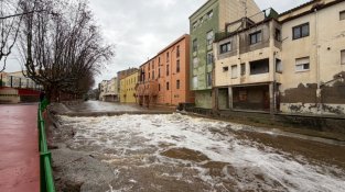 El Llobregat d'Empordà el mes de desembre passat