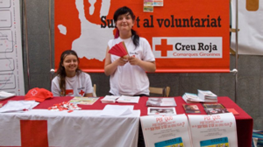 Imatge d'arxiu del centre de la Creu Roja de la Jonquera