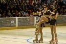 Excel·lent acollida i bon espectacle al Festival de Patinatge de la Jonquera