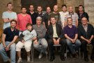 La candidatura Sandro Rosell visita la Penya Blau-Grana de la Jonquera