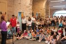 Can Laporta celebra amb una festa la fí dels cursos i tallers