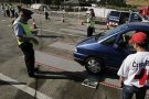 Denuncien 11 cotxes a la Jonquera el primer dia de l´operació Pas de l´Estret