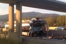  Fuita tòxica i col·lapse a l'AP-7 