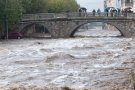 El primer temporal de tardor deixa més de 300 litres per m2 en 36 hores a la Jonquera