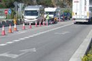 Reprenen les obres de la carretera N-II a la Jonquera 