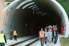 Superat amb èxit el primer simulacre de prova de seguretat i temps d'evacuació al túnel