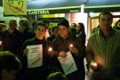 Concentració a la Jonquera per la veïna Isabel Terraza
