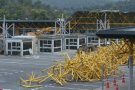 La coberta de les cabines del Portús ja és ferralla