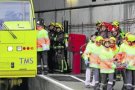 Últim simulacre al túnel del TGV abans de l´entrada en servei 