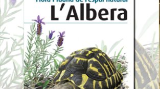 Portada del llibre L'Albera. Guia de flora i fauna de l'espai natural.