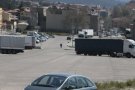 El pàrquing de camions de la Jonquera, pendent 