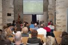 Més de 50 persones segueixen el Barça-Madrid a la pantalla de Can Laporta