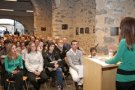 Sònia Martínez omple els baixos de Can Laporta en la seva conferència