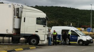 Patrulla de la Policia Local en una imatge d'arxiu.