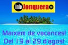 Infojonquera.cat se'n va de vacances amb la feina feta