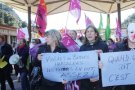 Més de 500 persones es manifesten al Portús en contra de la prostitució transfronterera