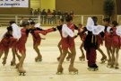 Exhibició de patinatge artístic al pavelló poliesportiu de la Jonquera
