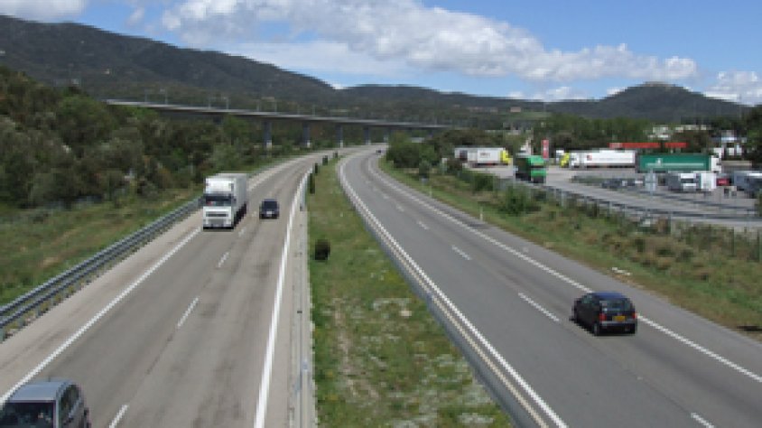 Surt a licitació el manteniment del tram d'autopista La Jonquera-Vidreres