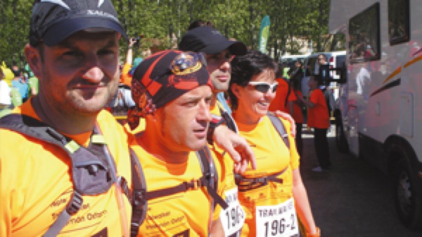 Jordi Picornell, del Centre Excursionista Jonquerenc, a la TrailWaljer ediciñó 2012