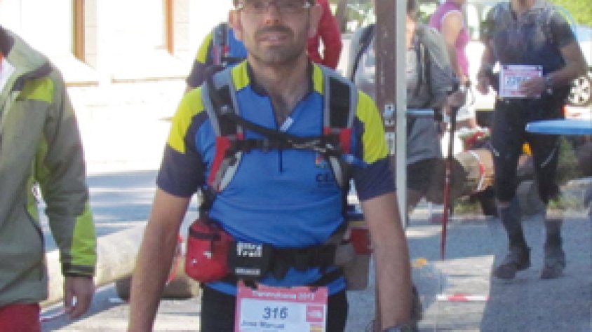 Josep Maria Garrote a la Transvulcània 2012, a l'illa de La Palma