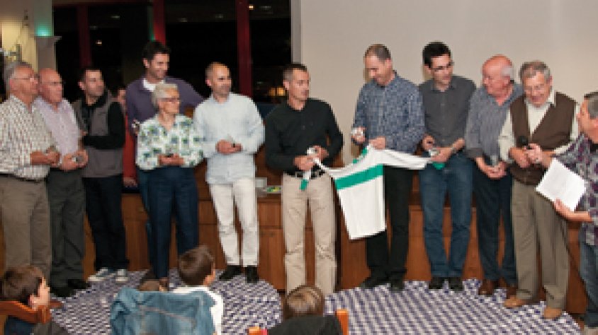 Els components del Club Pati Jonquerenc l'any 1983 van ser reconeguts per l'actual Junta directiva